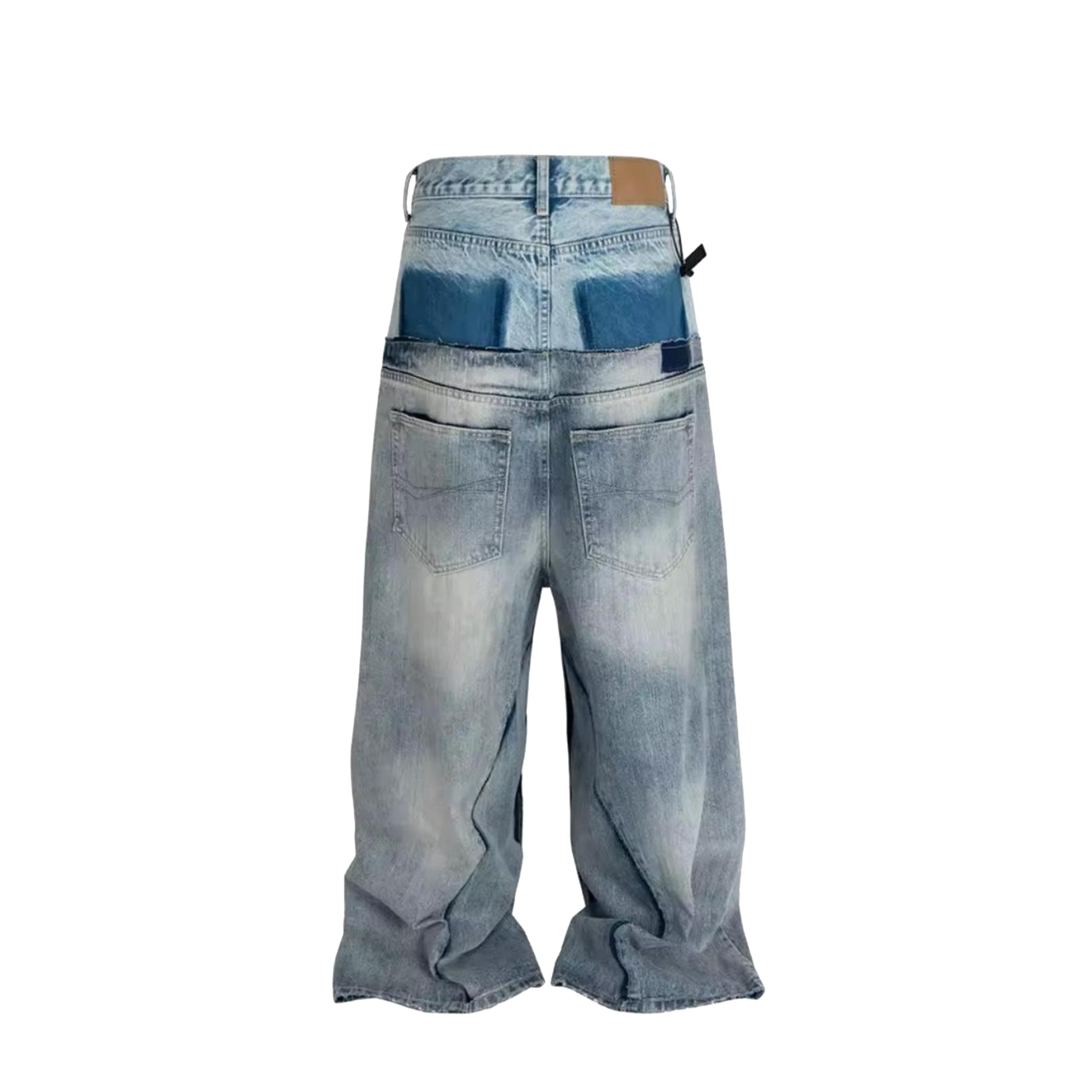 "STONR" Layered Denim